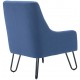 Pearl Fabric Breakout Reception Chair